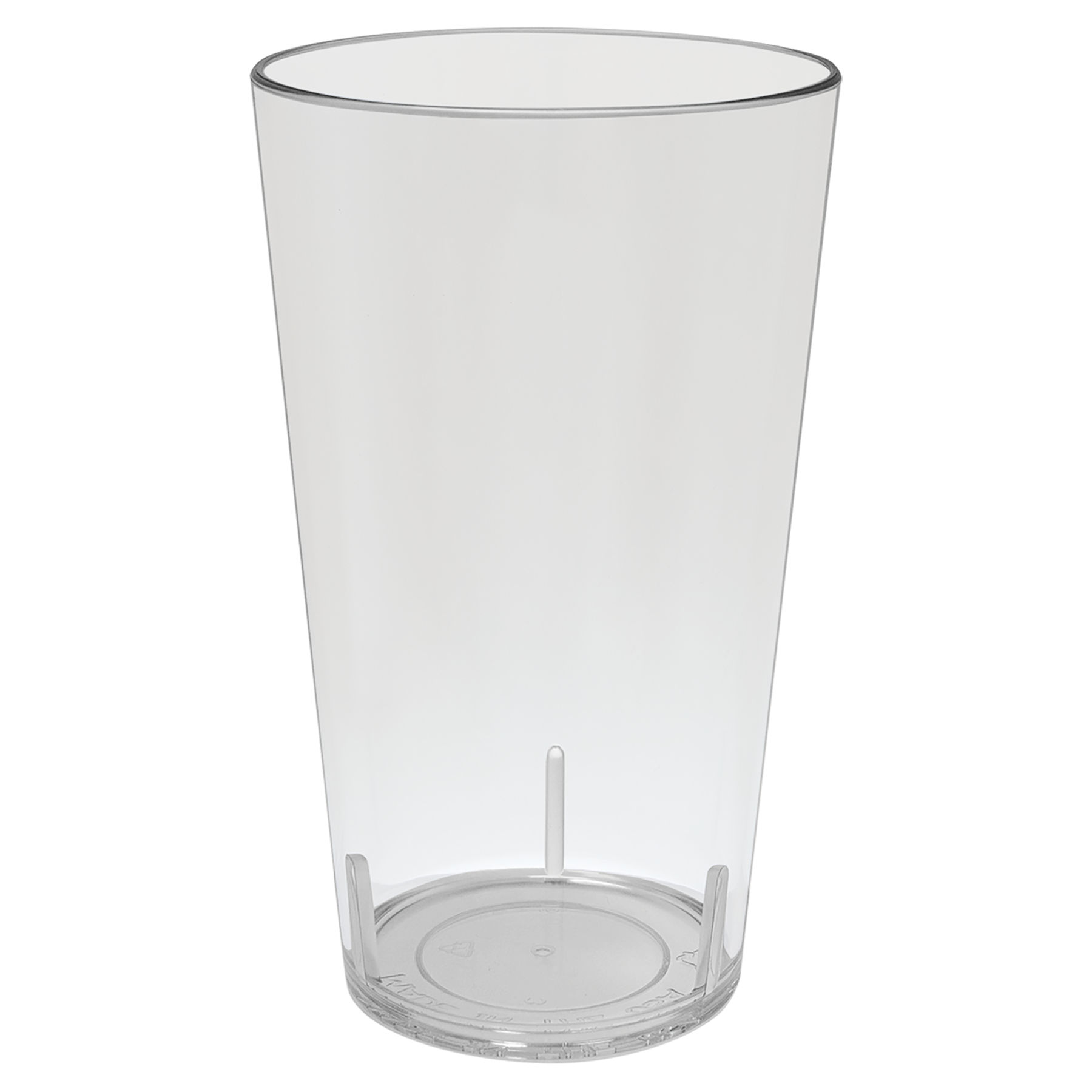 16 oz. Laserable Clear Plastic Cup