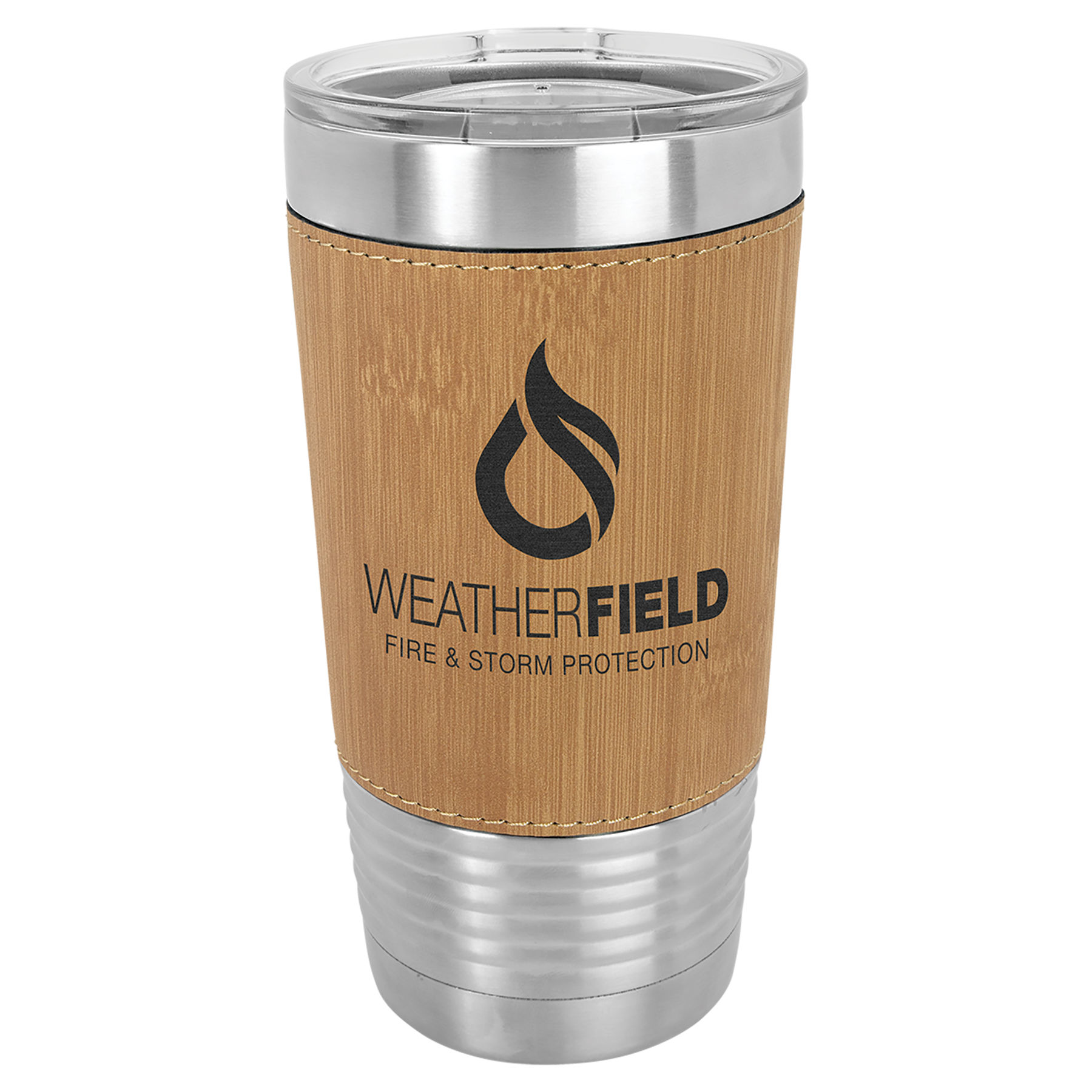 Polar Camel 20 oz. Tumbler — Bamboo Wrap