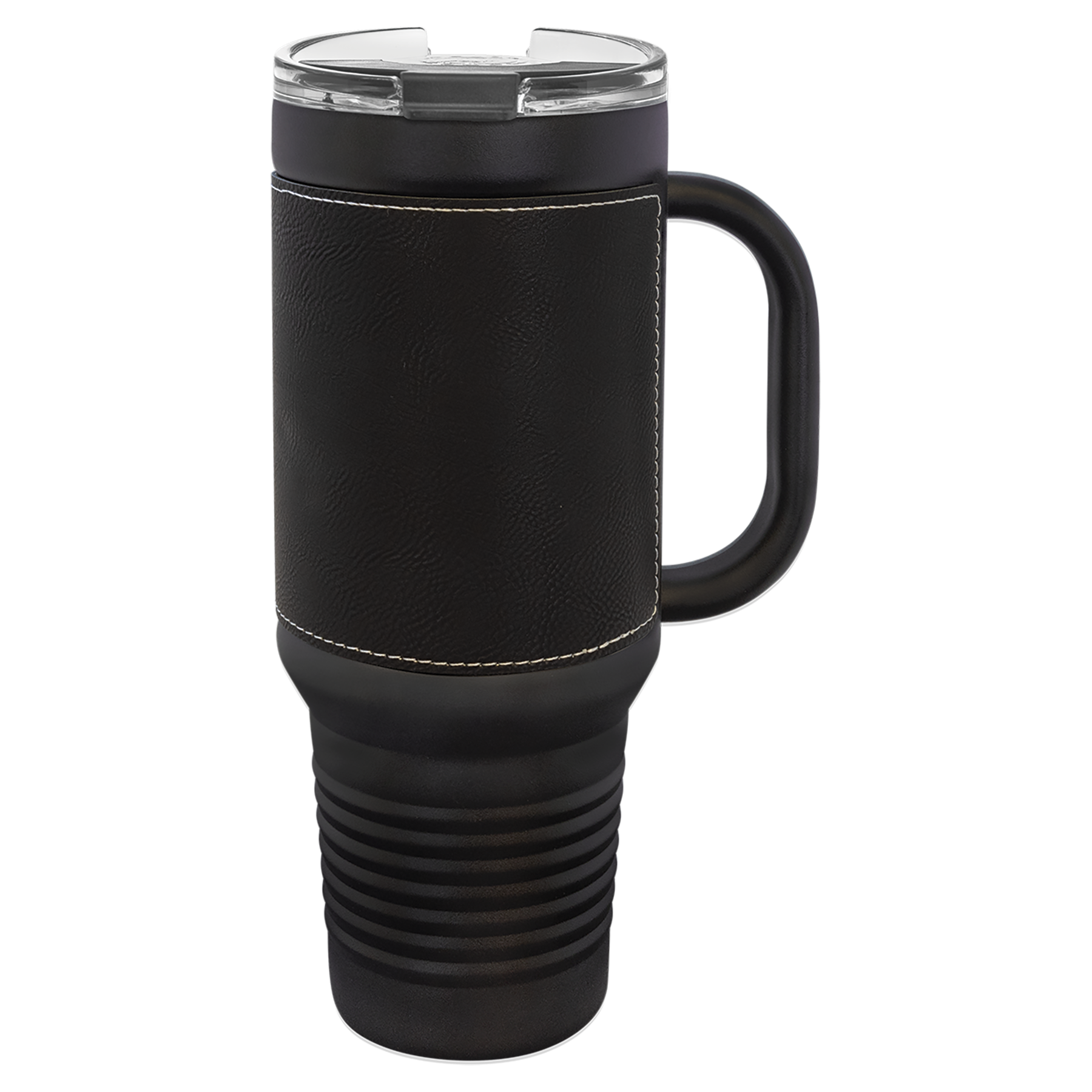 Polar Camel 40 oz. Travel Mug — Black/Silver